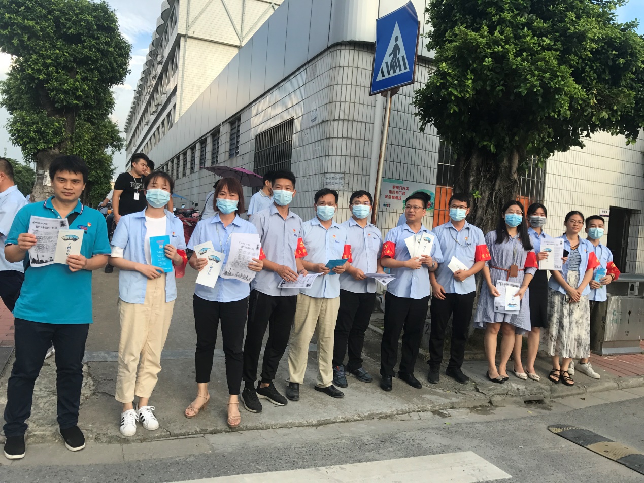 党员发展社区“创文活动”